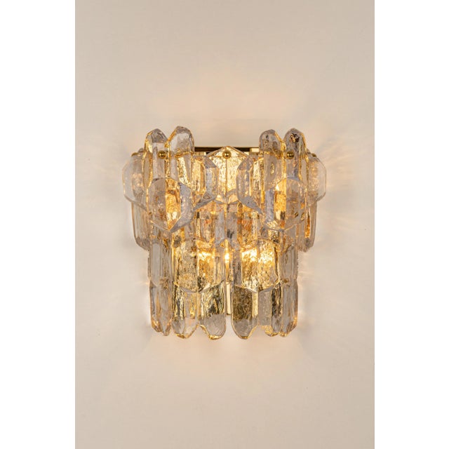 Metal Large Austrian Sconce from Kalmar, 1970s For Sale - Image 7 of 12
