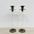 Mid-Century Modern Acrylic Glass Candleholders from Caravell, 1970s, Set of 2 For Sale - Image 3 of 15