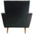 Mid-Century Danish Armchair in Black Skai, 1960s For Sale - Image 6 of 18
