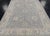 Modern Turkish Oushak Rug Gray, Ivory & Blue Handwoven Rug 6' X 9'7" For Sale - Image 3 of 8