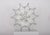 Star Ice Decagon Ceiling Light in Frosted Glass, 1970s For Sale - Image 11 of 13