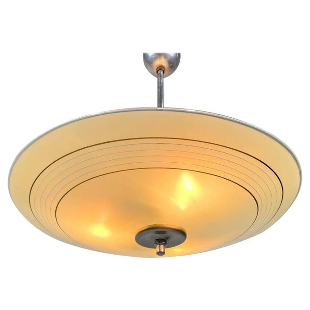 Mid-Century Glass Pendant from Napako, Czechoslovakia, 1960s For Sale - Image 10 of 10