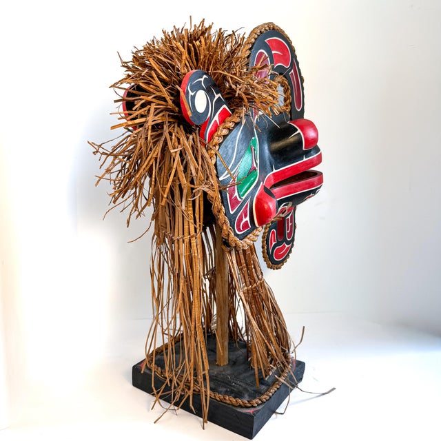 Stan Hunt III Kwakwaka’wakw “Crooked Beak of Heaven” Sculpture, 2000 For Sale - Image 4 of 12