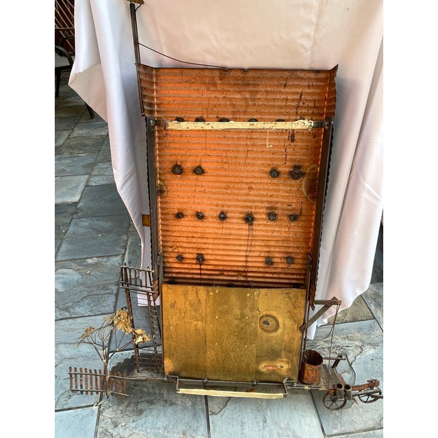 Arts & Crafts 1970s Curtis Jere Signed, Western Themed General Store For Sale - Image 3 of 12