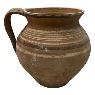 Antique Hungarian Folk Art Pottery For Sale