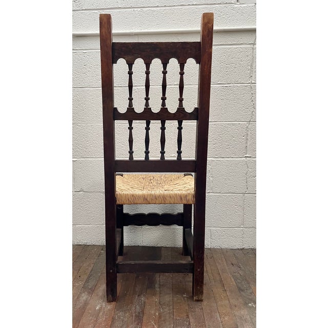 Carved Wooden Mexican Chair Chairish