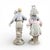 German Porcelain Figures by Volkstedt, 1800s, Set of 2 For Sale - Image 4 of 15