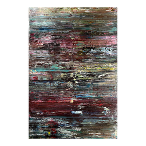 Contemporary Abstract Oil on Linen "Abstract Informal 2023-2104-9" by Robert Niesse