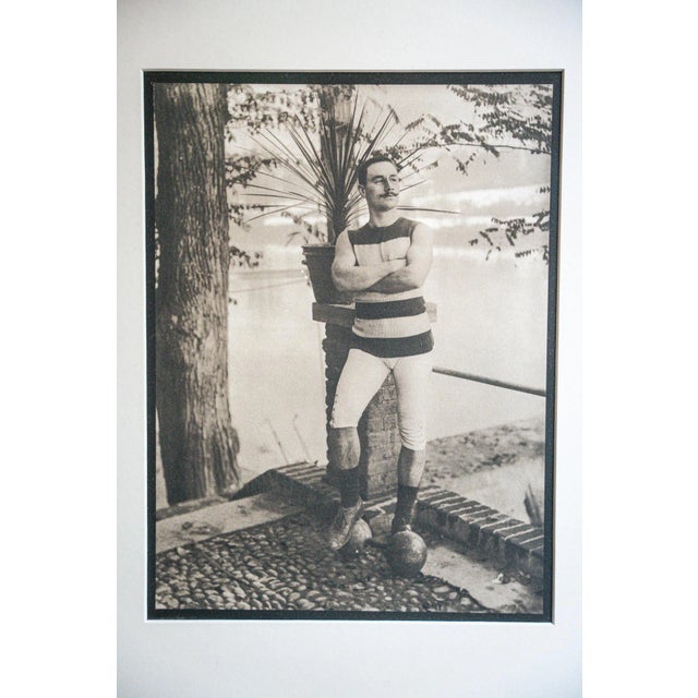 Massimo Badolato, A. G. Vaudano in a Swimmer's Uniform, One of the Founders of Rari Nantes Torino, 2024, Photograph For Sale