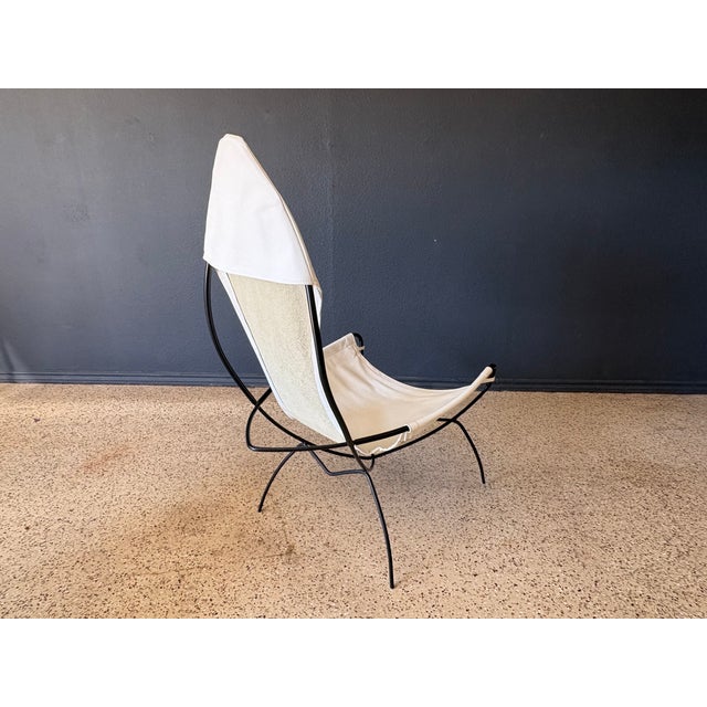 Pair of Jerry Johnson Sling Chairs For Sale - Image 9 of 12