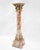 Small Faux Marble Pedestal Column, 19th Century For Sale - Image 6 of 8