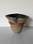 1980s Vintage Organic Studio Art Ceramic Vase With Natural Fiber Detail For Sale - Image 12 of 12