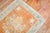 Orange Antique Zabihi Collection Oushak Orange Floral Scatter Rug - 3'7" x 4'10" For Sale - Image 8 of 8