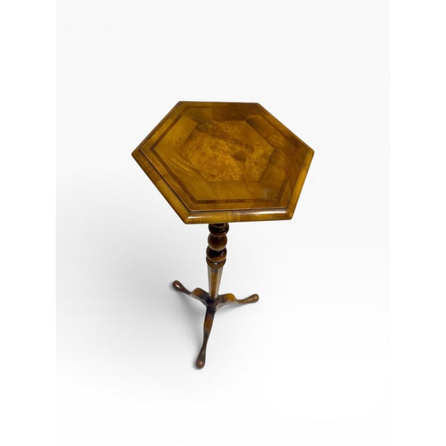 1940s 1940s Tripod Plant Stand Tables- a Pair For Sale - Image 5 of 14