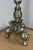 Vintage French Brass Table Lamp with Shade For Sale - Image 5 of 11