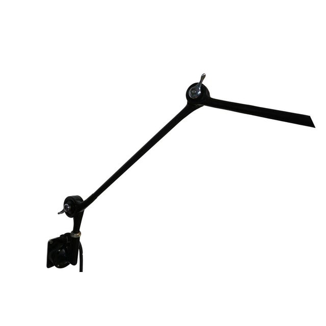 Vintage Industrial Articulated Wall Lamp, 1950s For Sale - Image 6 of 13