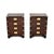 A very smart pair of antique military campaign style bedside chests. They were made in England, they date from around the...