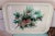 Mid 20th Century Vintage Metal Enamel Winter Pinecone Pine Tree Tray For Sale - Image 5 of 5