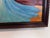 Red Sunset Contemplation – Original Oil Painting by Unknown Artist, Portrait For Sale - Image 8 of 10