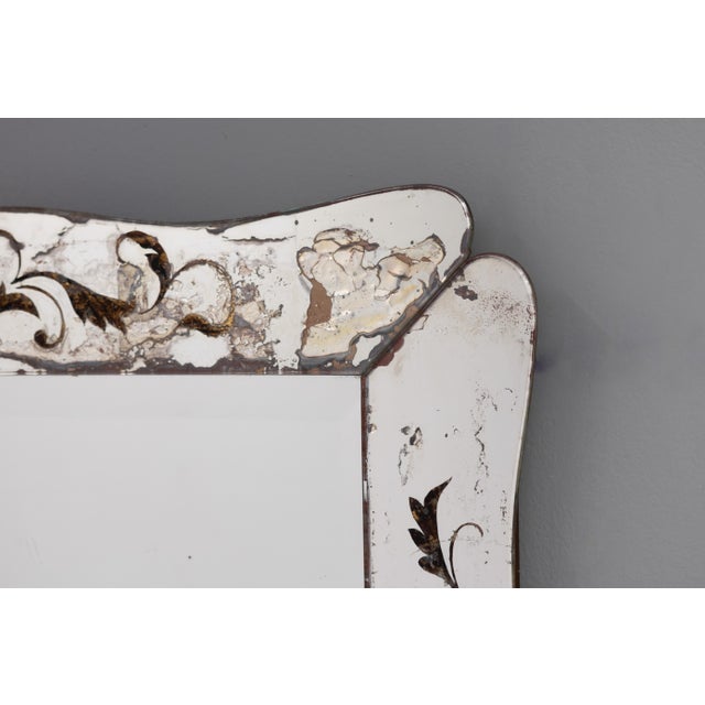 1930s Venetian Wall Mirror, 1930 For Sale - Image 5 of 6
