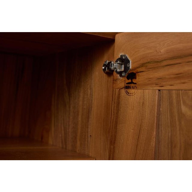 Brown Frech Sideboard in Elm from Maison Regain, 1970s For Sale - Image 8 of 10