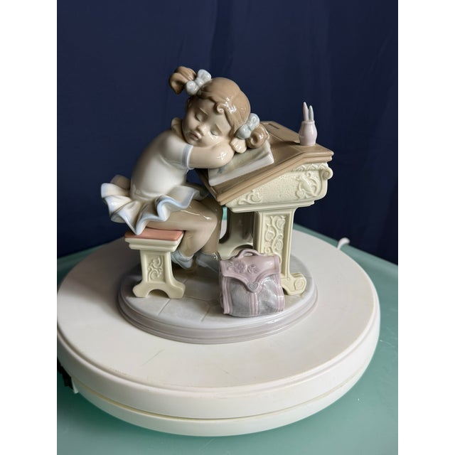 Lladró, Waiting for the Bell, 2000s, Porcelain For Sale - Image 9 of 9