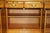 Vintage Burr Yew Wood Breakfront Sideboard with 4 Drawers For Sale - Image 18 of 18