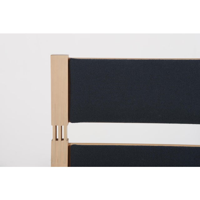 Black Vintage Danish Architectural Chair, 1990s For Sale - Image 8 of 14