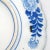 Blue Antique Japanese Dragon Phoenix Transferware Plate Circa 1900 For Sale - Image 8 of 12