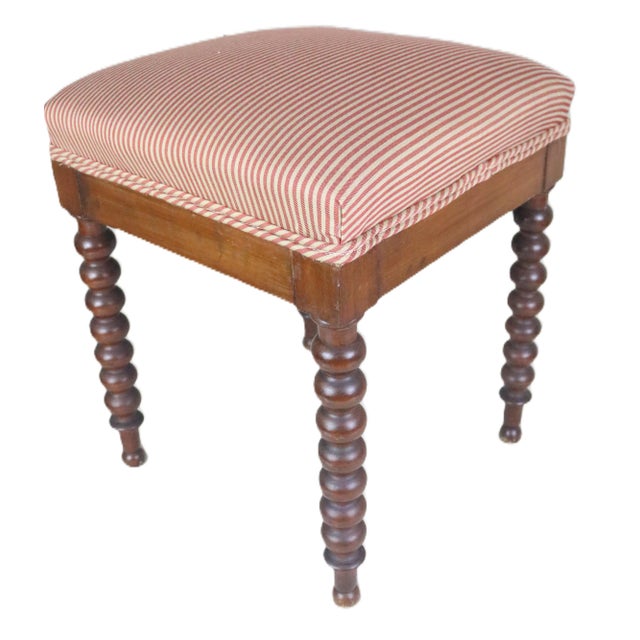 French Period Napoleon III Stool For Sale - Image 3 of 7