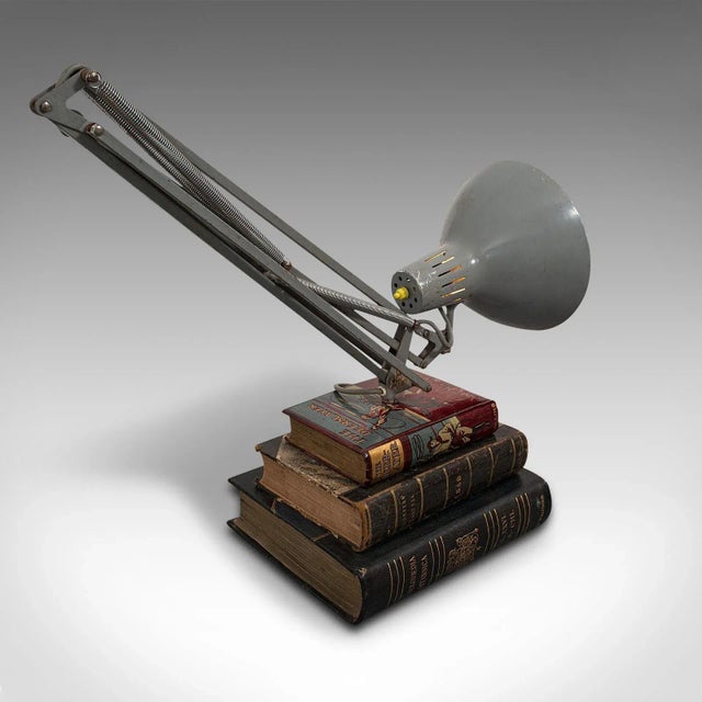 Vintage 1960s Anglepoise English Architect's Light Bibliophile Desk Lamp For Sale - Image 10 of 13