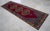 1960s Hand-Knotted Turkish Rug Runner. Tribal Short Runner Rug 3′ × 9′8″ For Sale - Image 10 of 16