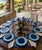 Mint Vintage Italian Faience Starfish Coastal Ceramic Plates - Set of 9 For Sale - Image 8 of 9