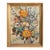 1970s France Orange Wood Painting For Sale