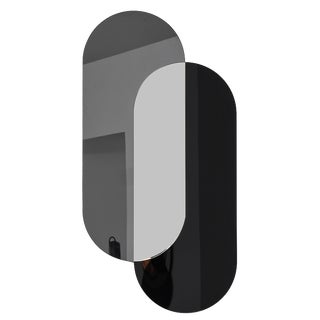 Layered Silhouettes Two Stadiums Mirrors by Rive Roshan For Sale