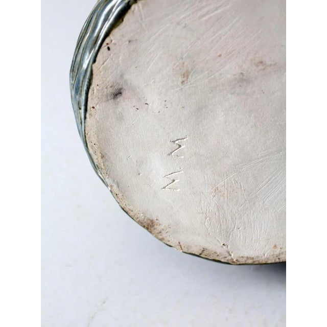 Vintage Studio Pottery Vase For Sale - Image 10 of 11