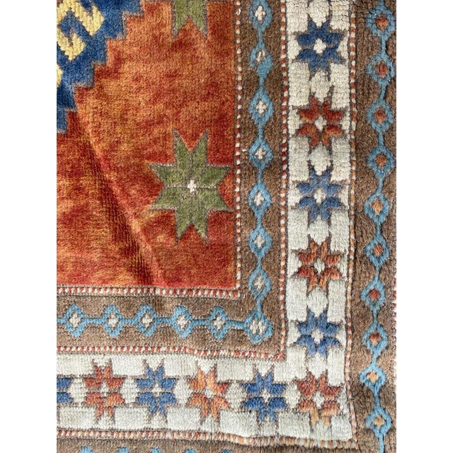 Textile Vintage Turkish Kars Rug, 1970s For Sale - Image 7 of 18
