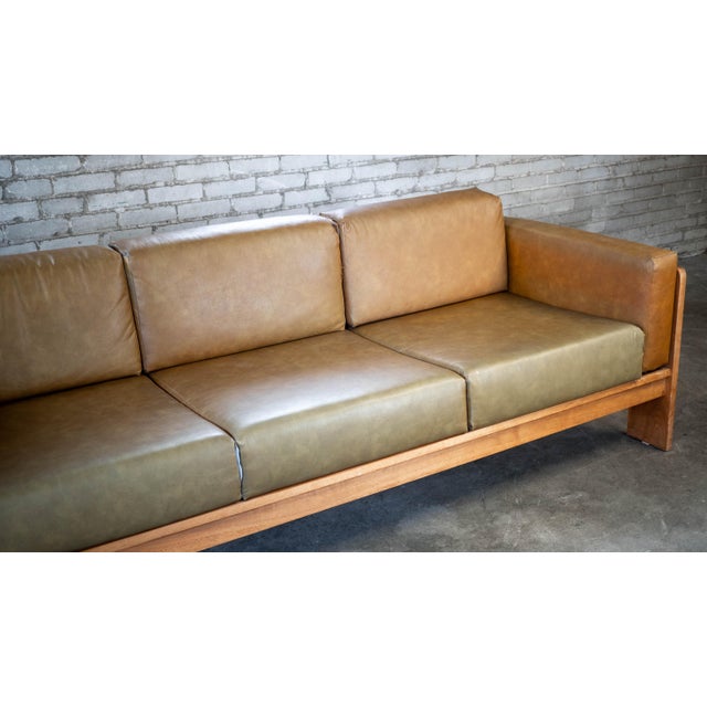 1970s Vintage Tobia Scarpa for Knoll 'Bastiano' Style Sofa For Sale - Image 5 of 18