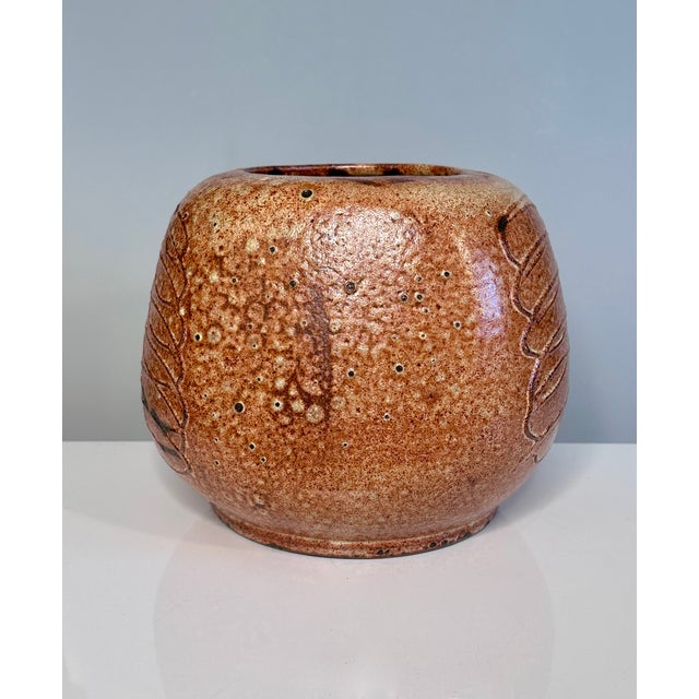 Modernist Sculptural Studio Ceramic Art Vase from Helma Klett, Germany, 1950s For Sale - Image 4 of 18