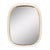 Metal Wall Mirror with Brass Loop Frame by Josef Frank for Svenskt Tenn, Sweden, 1960s For Sale - Image 7 of 7
