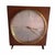 Beige Vintage German Junghans Table Clock by Max Bill, 1960s For Sale - Image 8 of 8