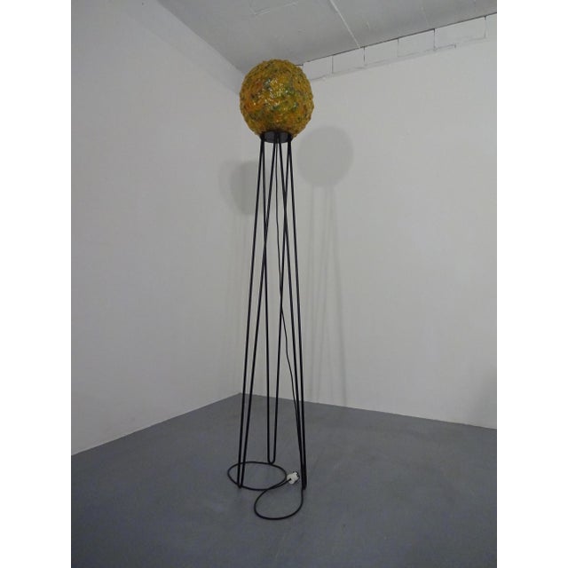 Large Italian Fiberglass Floor Lamp, 1960s For Sale - Image 18 of 18
