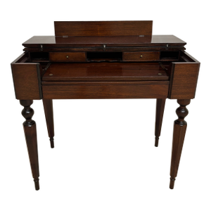 1920s Solid Mahogany Colonial MFG Co Desk