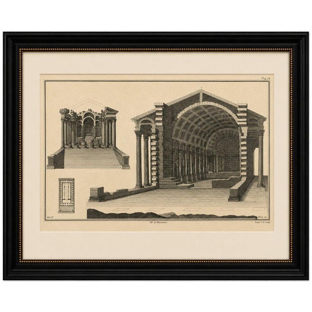 Bernard de Montfaucon, Basilica Interior, 1721, Engraving For Sale - Image 11 of 12