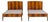 Danish Rosewood Bed Frames, 1960s, Set of 2 For Sale