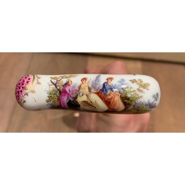 Brown Vintage Early 20th Century Magnifying Glass For Sale - Image 8 of 12