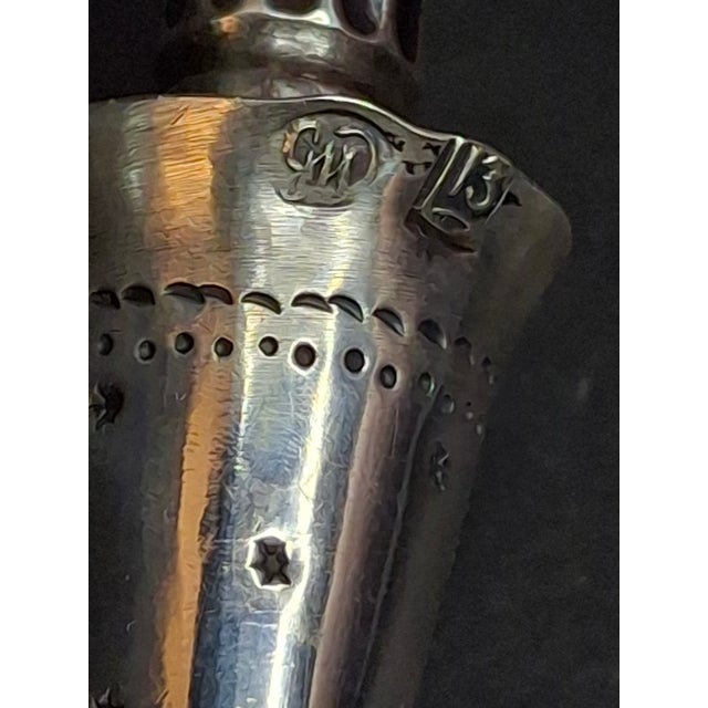 Religious Rare Antique 19th Century 13 Loth Silver Torah Pointer Yad Austro Hungarian Judaica 72g For Sale - Image 3 of 16