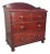19th Century English Victorian Stained Country Dresser For Sale