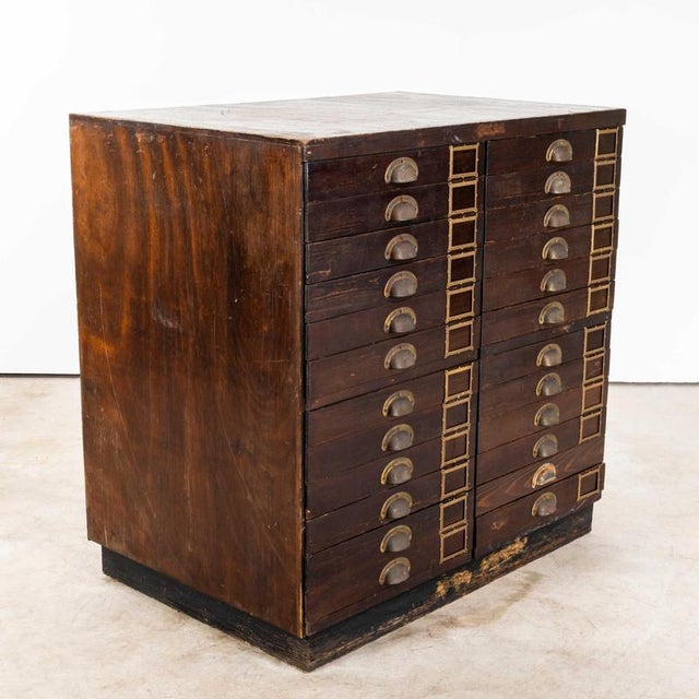 Vintage Engineers Drawer Unit, 1950s For Sale - Image 3 of 8