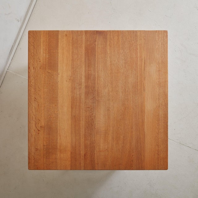 Kurt Østervig Square Wood Coffee Table Attributed to Kurt Østervig, Denmark 1960s For Sale - Image 4 of 11